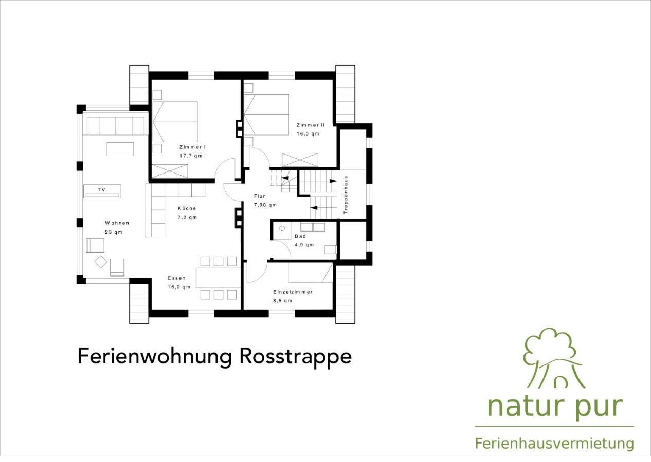 Апартаменты Ferienhaus Natur Pur Тале Экстерьер фото